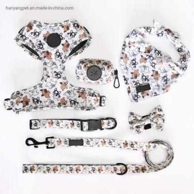 Individual Packaging Custom Made Products Pet Dog Harness Personal Logo Leash Sets