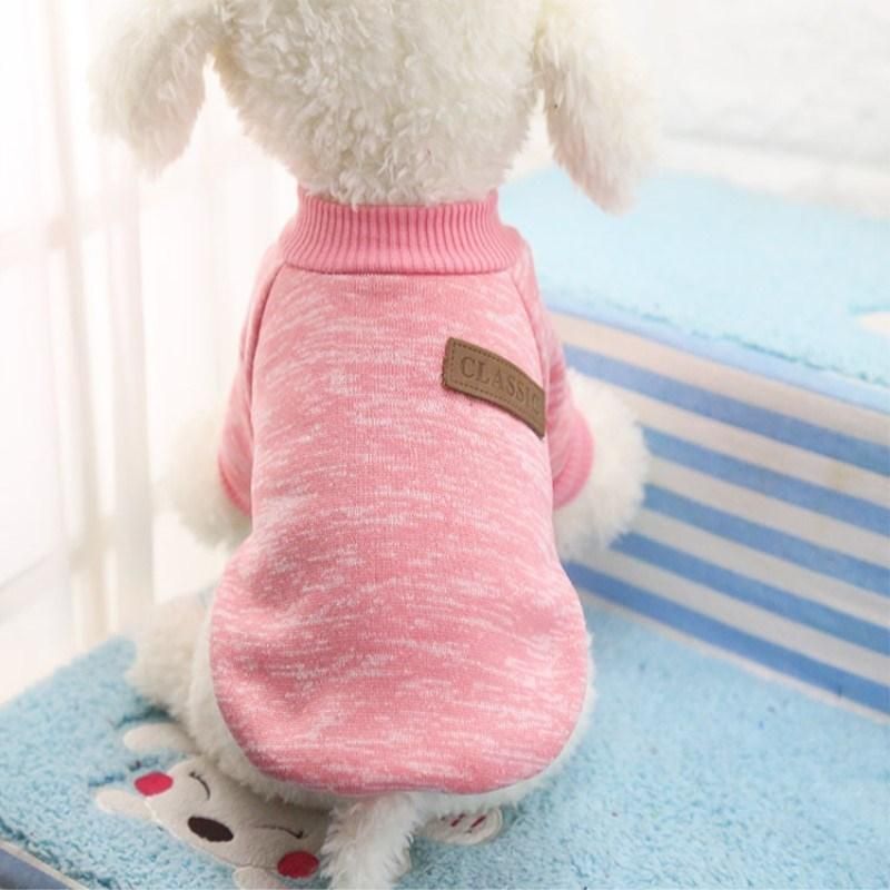 Winter Warm Pet Dog Clothes Puppy Jacket Coat Soft Dog Sweater