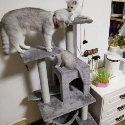 Cat Climbing Frame Sisal Cat House Rope Multi-Function Pet Supplies Combination Scratching Post
