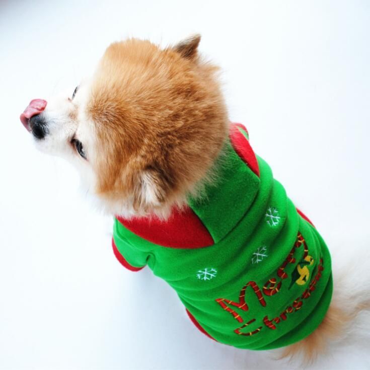 Fast Deliery of Christmas Dog Clothes with No MOQ