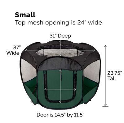 Exercise Pen Tent House Playground Puppy Playpen for Dogs &amp; Cats