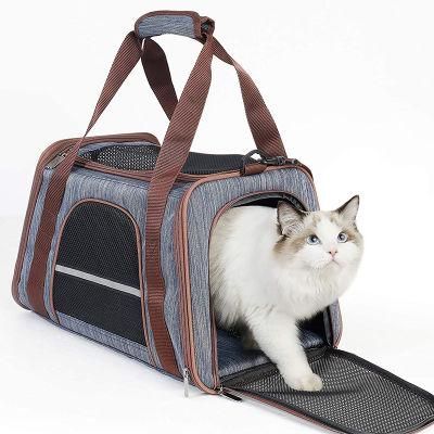 Customize OEM ODM Airline Pet Portable Travel Bag Organizer Pet Backpack