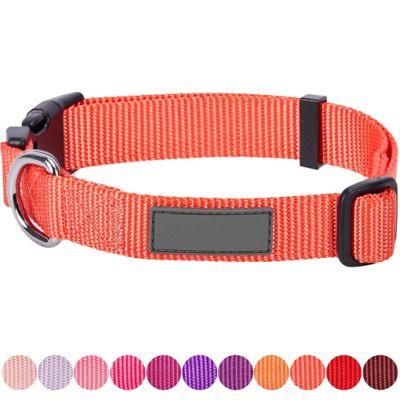 2022 Amazon High Quality Nylon Pet Dog Collars and Leashes