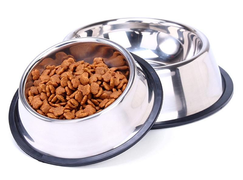 Pet Dry Food Bowls Drinking Water Dog Dish Feeder Food Bowl