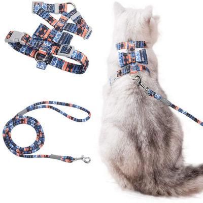 Cute and Beautiful Walking Cat Harness Pet Harness