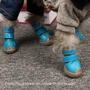 Top Quality Warm Boots Design Mini Pet&prime; S Shoe Leather
