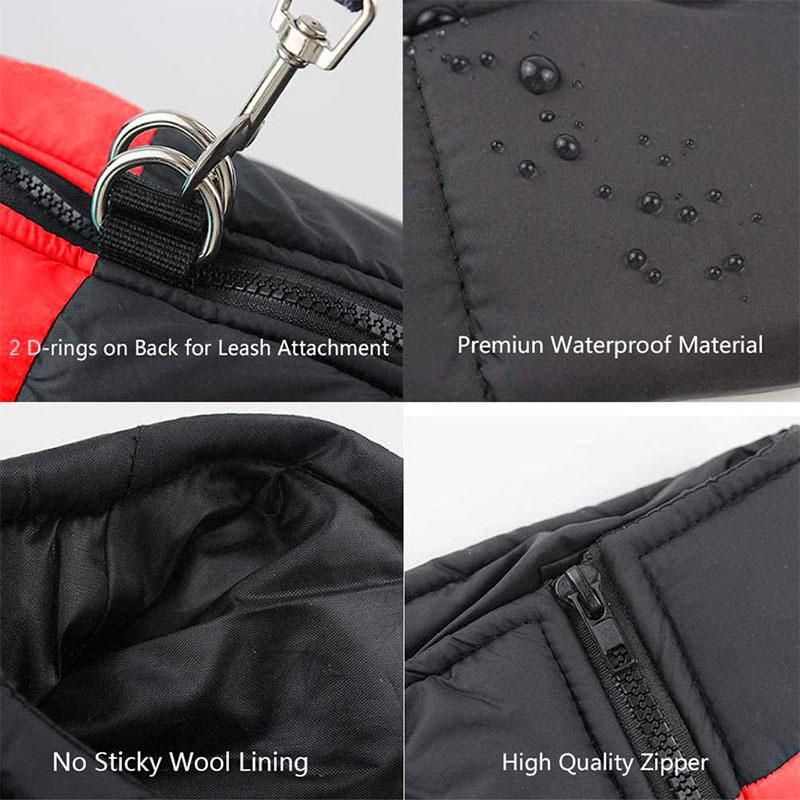 Windproof Warm Dog Coat Pet Jacket Coat