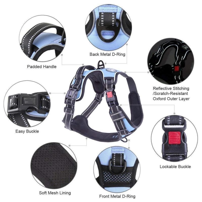 100% Satisfied Harness for Dogs Suitable for Outdoor Sports Run Freely with Cosy Fitting System