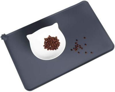 Silicone Pet Food Mat Non-Slip Easy Clean Waterproof
