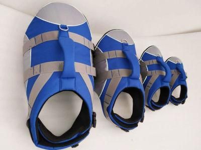 Pet Life Jacket for Swimming Waterproof Taffeta Dog Clothing Coat Vest