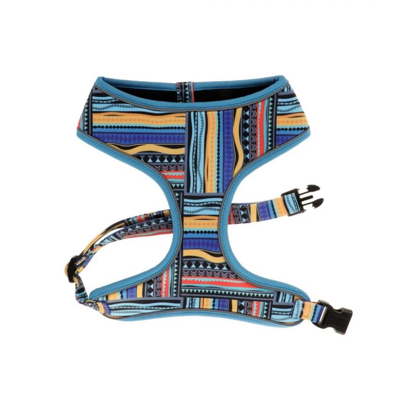 Best-Selling Custom Geometric Diamond Print Pet Harness, Dog Harness