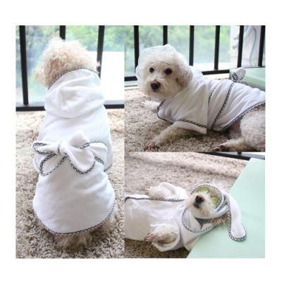Super Absorbent Dry Quick Soft Dog Products Supply Cat Pet Bathrobe Towel