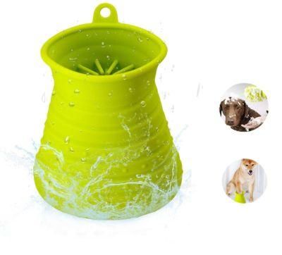 Multipurpose Dog Paw Cleaner Cup with Massage Function Pet Pwe Cleaner