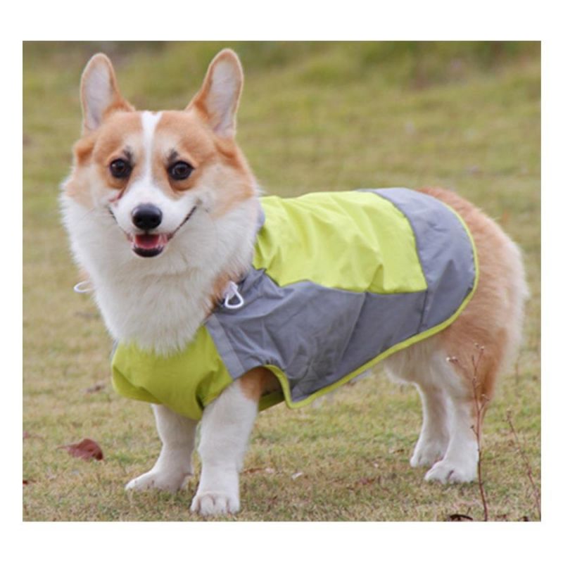 Factory Made Outdoor Waterproof Dog Poncho Pet Apparel Dog Raincoat Rain Coat Rain Jacket Abrigo De Lluvia De Perro