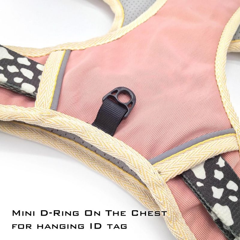 No Pull Adjustable Reflective Breathable Portable Outdoor Wholesale Dog Harness Pet Products