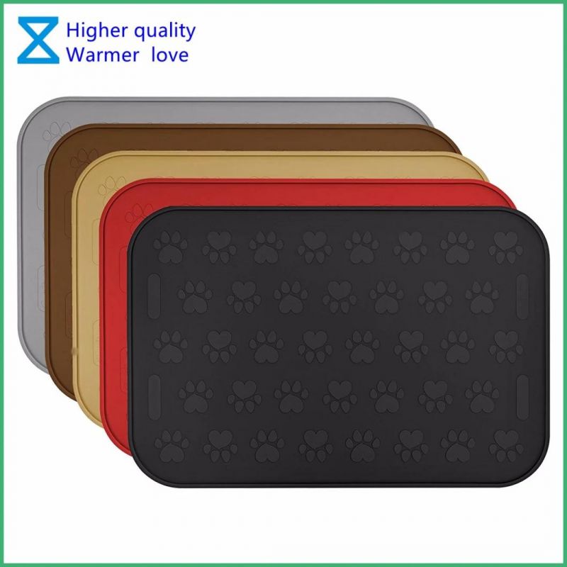 Hot-Selling High Quality Silicone Pet Feeding Mats for Dog Cats with Eco-Friendly Materials