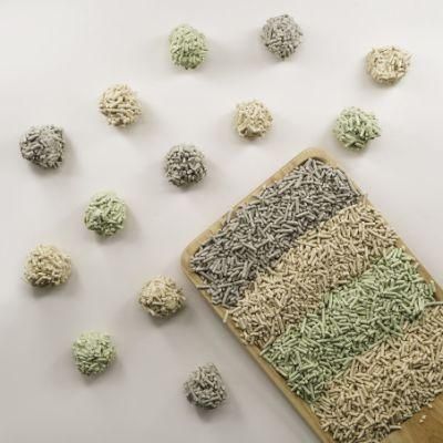 Hot Sale Natural Clumping White Pea Tofu Cat Litter Factory