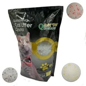 Quick-Drying Silica Gel Pillar Shape Colorful Cat Litter