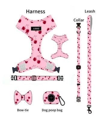 Bulk Customized Personalized Harness Walking Kit 5-Point Harness Pet Headscarf Collar Dog Harness/Pet Accessory/ Pet Accessories/Factory Price