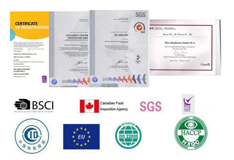 Brc Certification 100% Chicken Breast Made Gourmet Natural Dried Healthy Dog Treats Dog Wrap Jerky Sticks