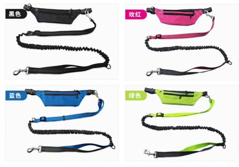 Hands Free Dog Leash Dog Belt Adjustable Waist Dog Leashes