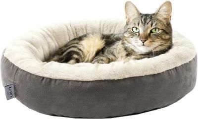 Anti-Slip &amp; Water-Resistant Pet Bed Donut Cat and Dog Cushion Bed Super Soft Durable Fabric Pet Beds