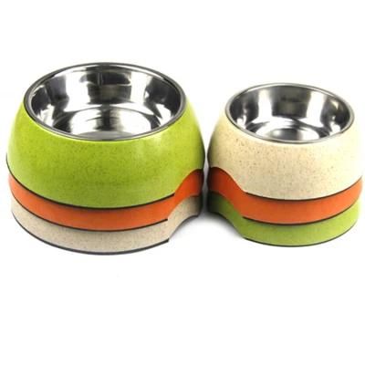 China Pet Supply Puppy Feeder Product Stainless Steel Dog&Cat Pet Food Water Bowl