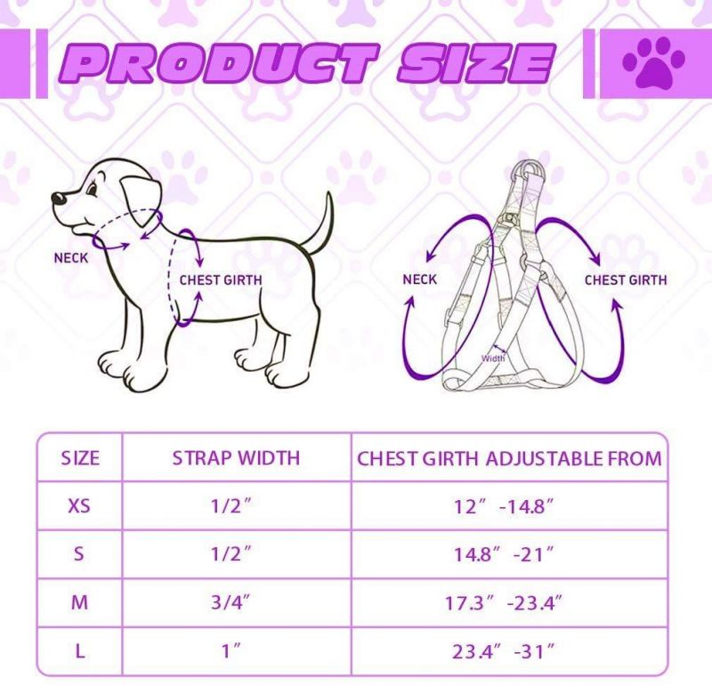 Basic Nylon Step in Puppy Vest with Multiple Colors