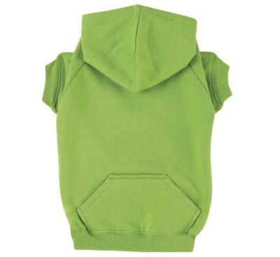 2022 Hottest Premium Cotton Soft Comfortable Solid Color Personal Logo Pet Dog Hoodie