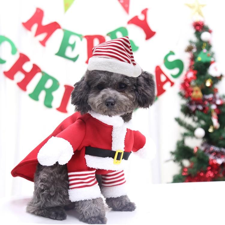 Christmas Ropa De Perro Y Gato Navidad Cat Pet Christmas Clothes for Small Medium and Large Dog Clothes