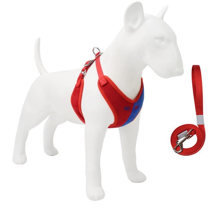 Custom Print Logo Wholesale Running Training Dog Harness Dog Leash and Collar No Pull Dog Harness