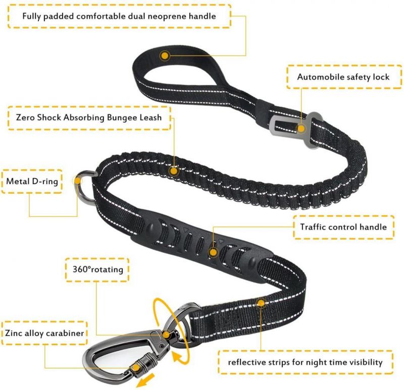 Heavy Duty Dog Leash Especially for Large Dogs up to 150lbs