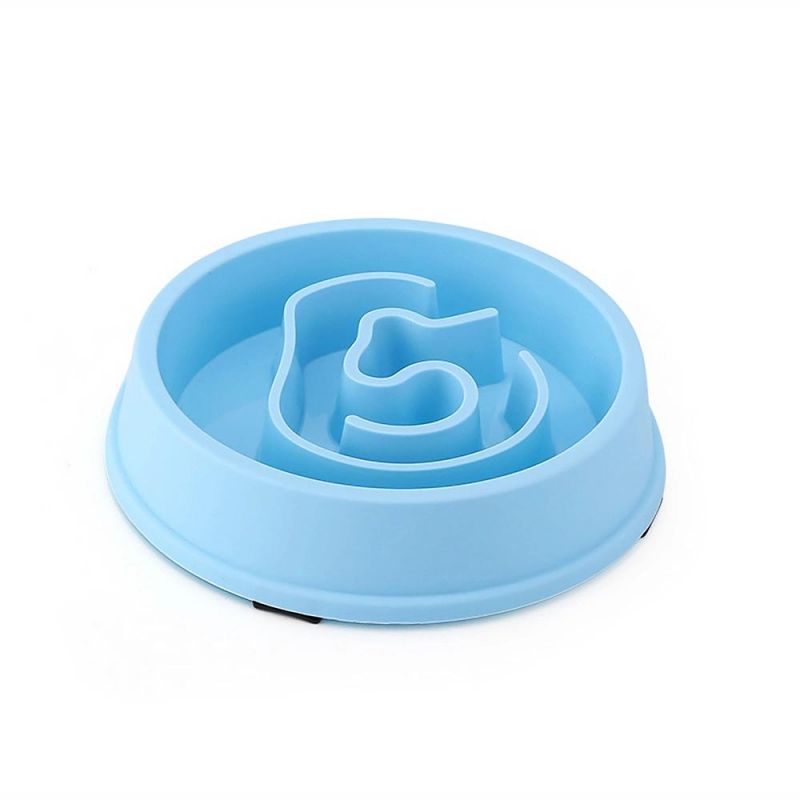 Plastic Pet Water and Slow Food Travel Bowl