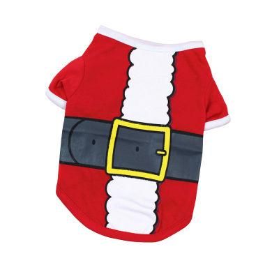Santa Claus Dog Costume Christmas Party Dressing up Pet Dog Clothes Pet Outfit