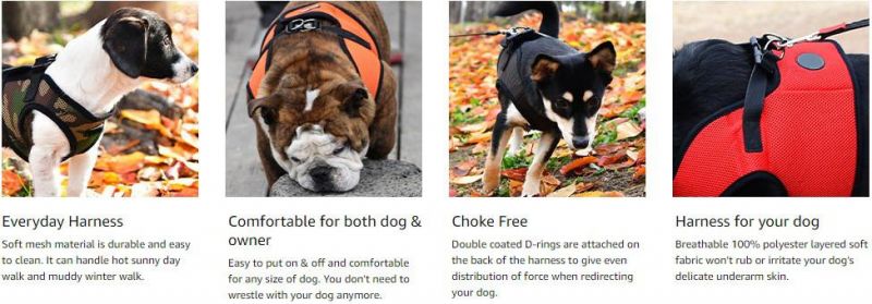 Authentic Dual Closure Type Safety Durable Puppy Dog Vest