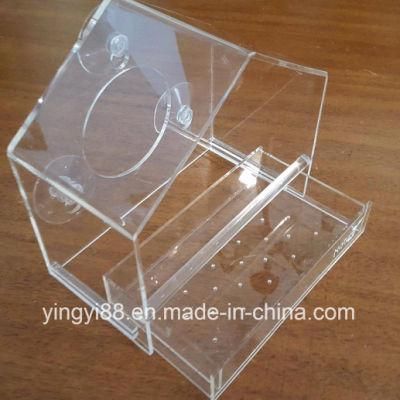 Yyb Clear Acrylic Window Bird Feeder with Strong All Weather Suction Cups