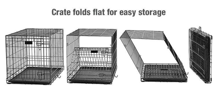 Pet Metal Dog Cage Single Open Door Bot Sale
