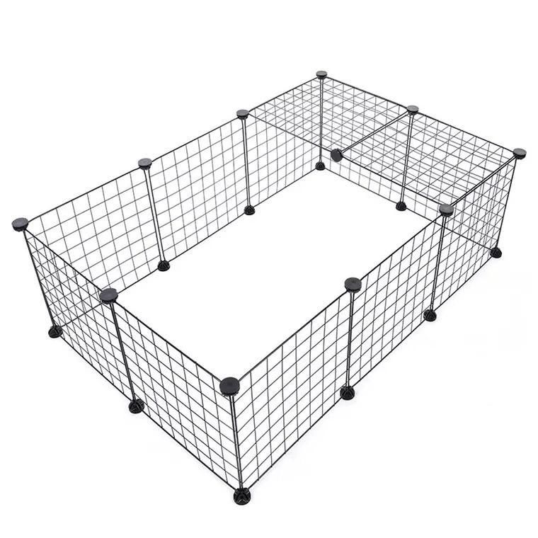 Assembly Small Pet Dog Puppy Cat Cage Fence