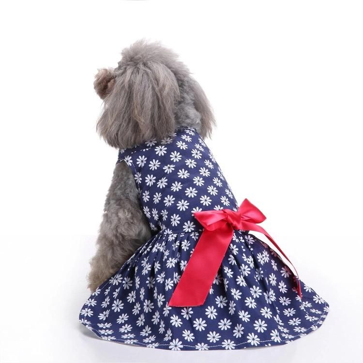 Wholesale Dog Clothing 2021 New Pet Accessories Cat and Dog Clothes Pet Cute Princess Dress