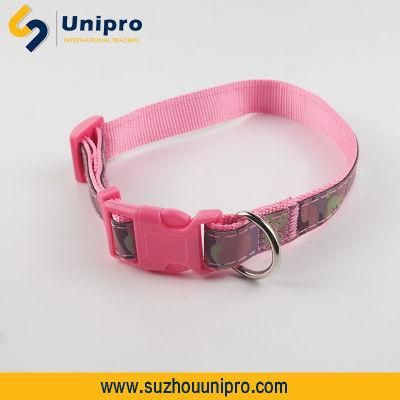 Best Color Pet Dog Products Supply Polyester Dog Cat Training Collar