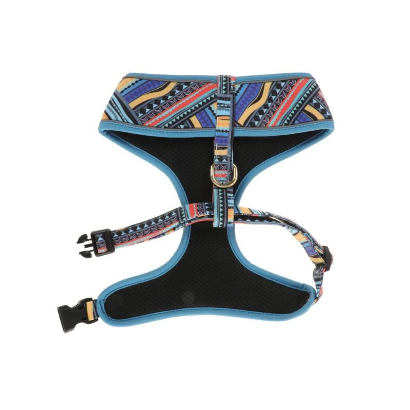Best-Selling Custom Geometric Diamond Print Pet Harness, Dog Harness