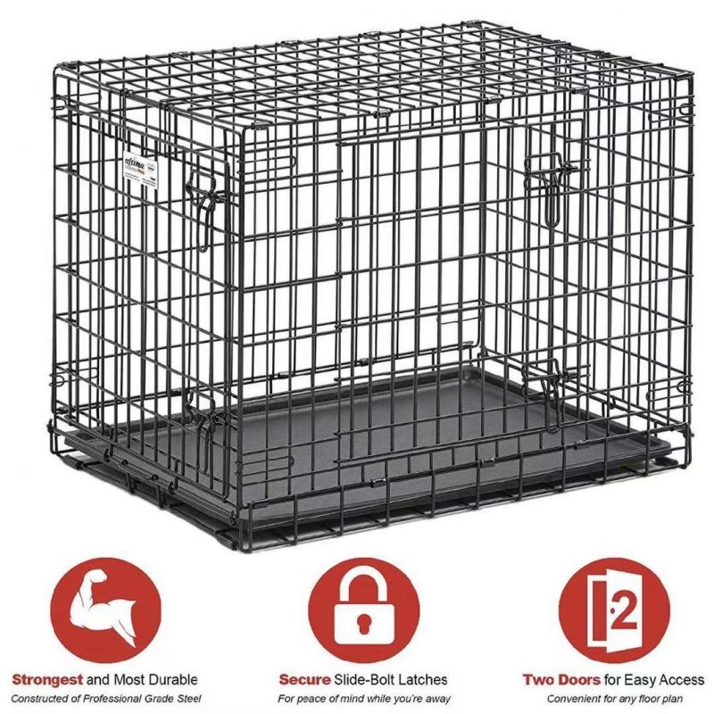 Customize OEM ODM Aluminum Metal Dog Kennel Cage Crates