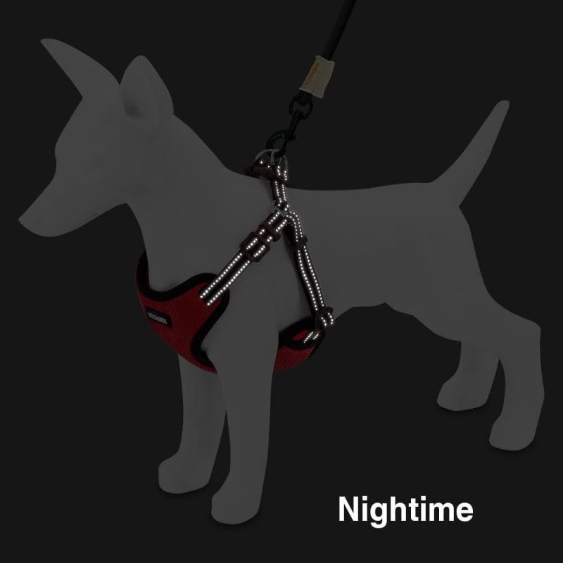 3m Scotchlite Reflective Material Mesh Dog Harness