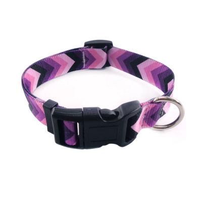 Soft Pet Collar Charming Purple Dog Collar