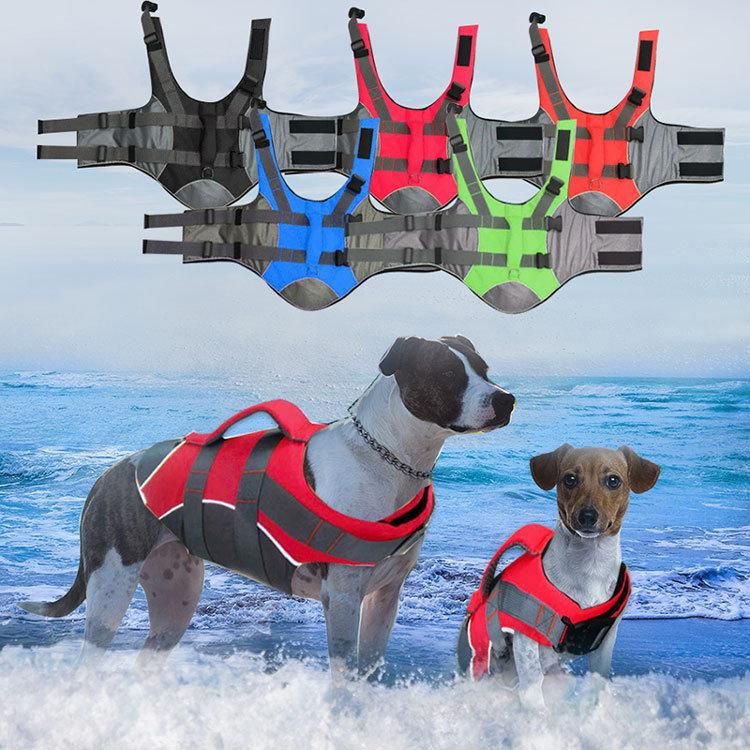 Comfortable Adjustable Reflective Soft Pet Vest Dog Life Coat Jackets