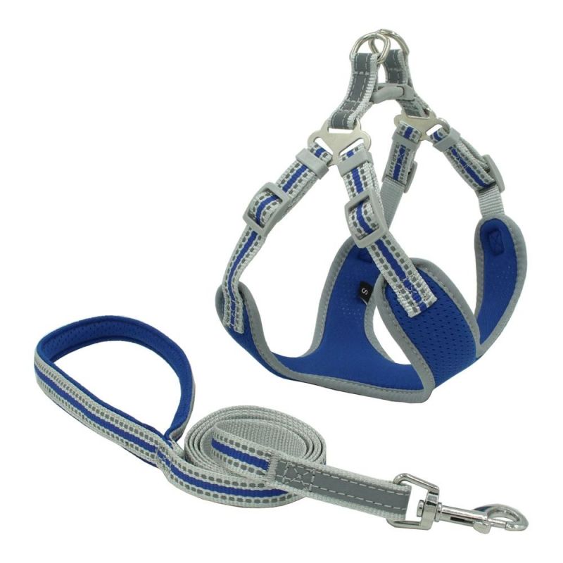 Breathable Dog Harness for Summer with Leash Pull Harnesses for Reflective at Night Pet Products