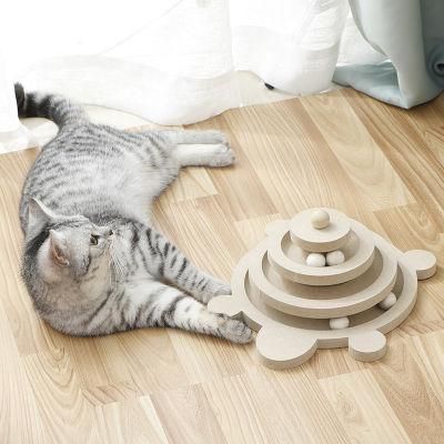 Wholesale Wooden Claw Grinding Cat Toys