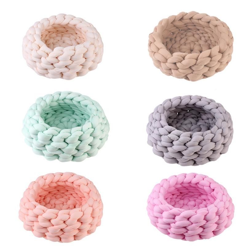 2022foldable Thick Knitted Handmade Pet House Pet Bed for Cats and Dogs