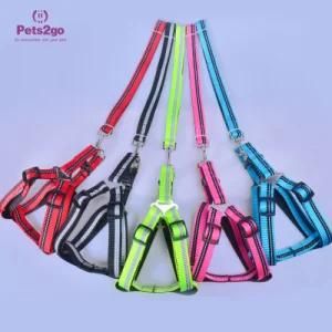 Pet Supplies Dog Chest and Back Leash Adjustable Outdoor Walking Leash Small Dog Pet Leash