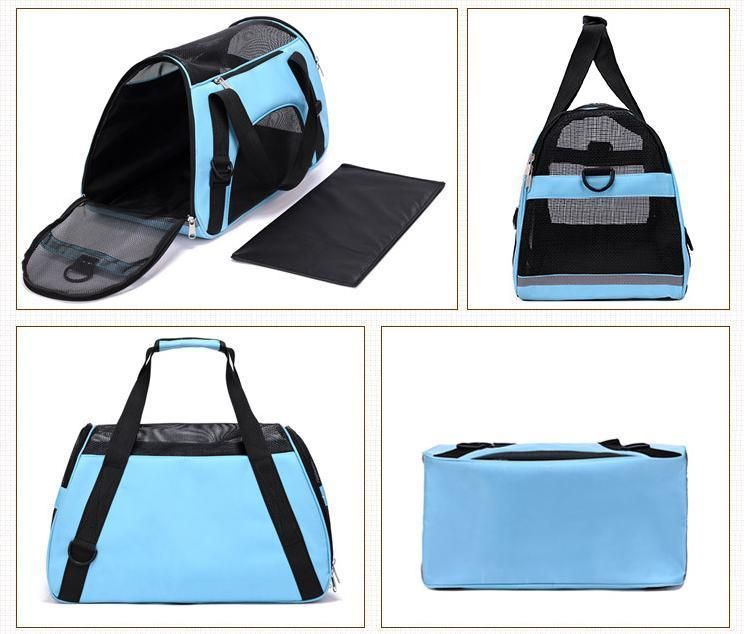 Dog Products, Carrier Bag Outdoor Travel Messenger Bag Breathable Duffle Bag for Small Dog and Cats